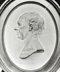 Portret medalionowy Leonharda Eulera (1707-83) 1781